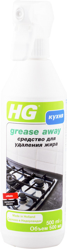 Засіб HG Grease Away для видалення жиру, 500мл